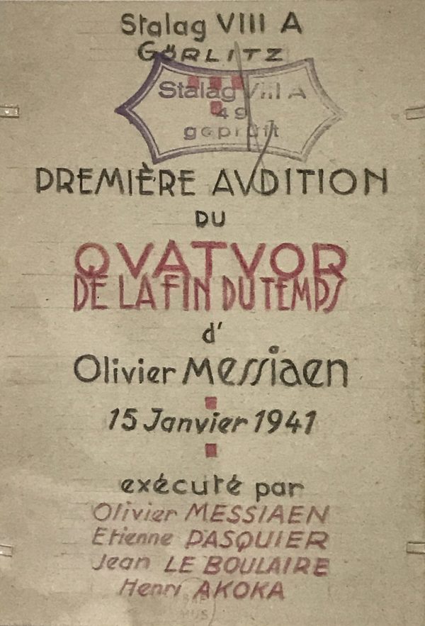 Olivier MESSIAEN: Quatuor pour la fin du Temps / Quartett für das Ende der Zeit / Quartet for the End of Time – Bild 2