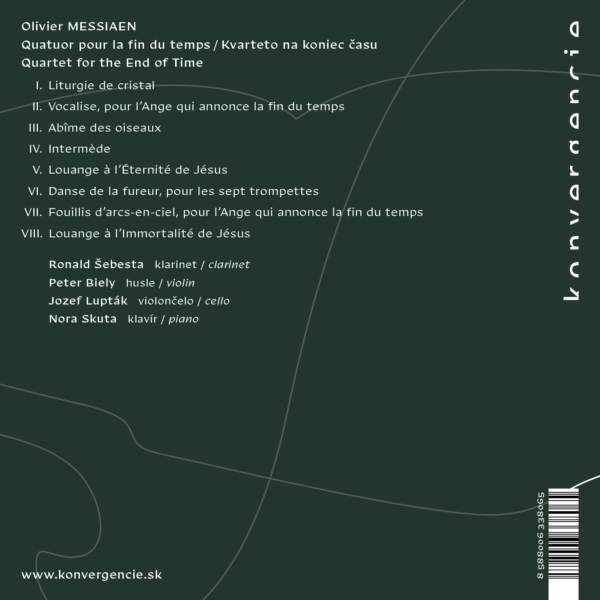 Olivier MESSIAEN: Quatuor pour la fin du Temps / Quartett für das Ende der Zeit / Quartet for the End of Time – Bild 12
